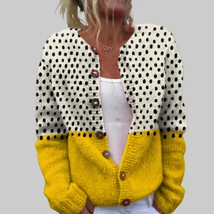 Cardigan à Pois