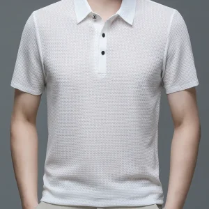 Polo texturé chic pour homme [1 ACHETÉ, 1 OFFERT]