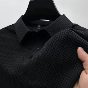 Polo premium structuré pour homme