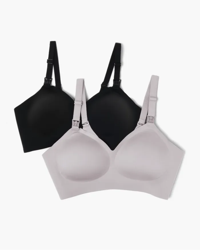 SMOOTH - Ultra Soft & Omni Maternity Nursing Bra (2 Pack) – Image 5