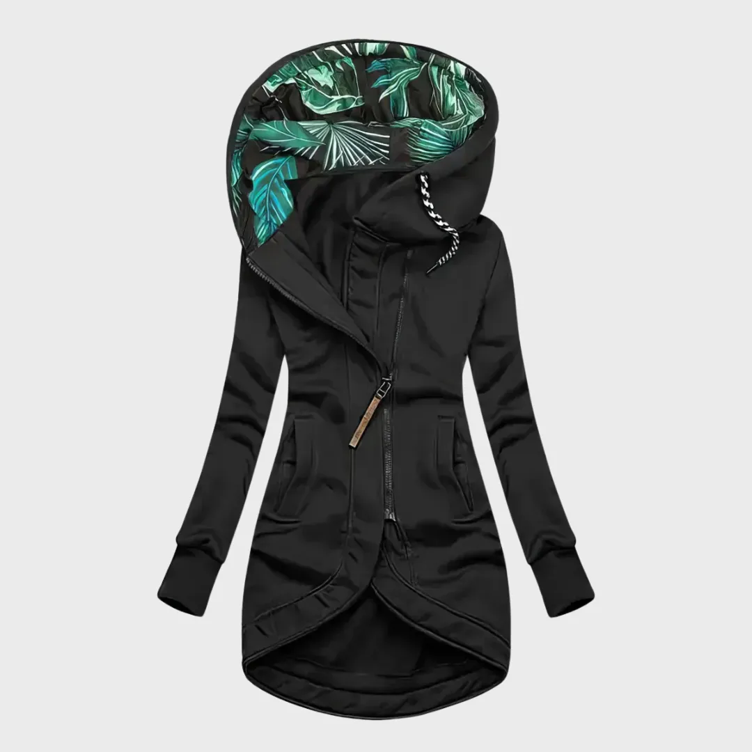 Veste d'hiver pour femme avec capuche