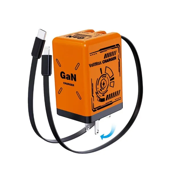 Chargeur rapide universel avec câbles intégrés – Image 4