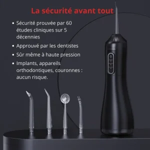 Hydropulseur Dentaire Rechargeable