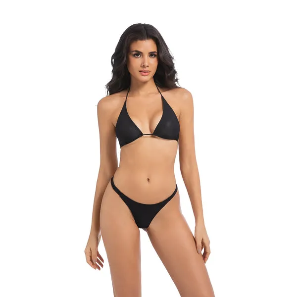 Bikini de bronzage deux pièces, sans coutures et sans marques – Image 9