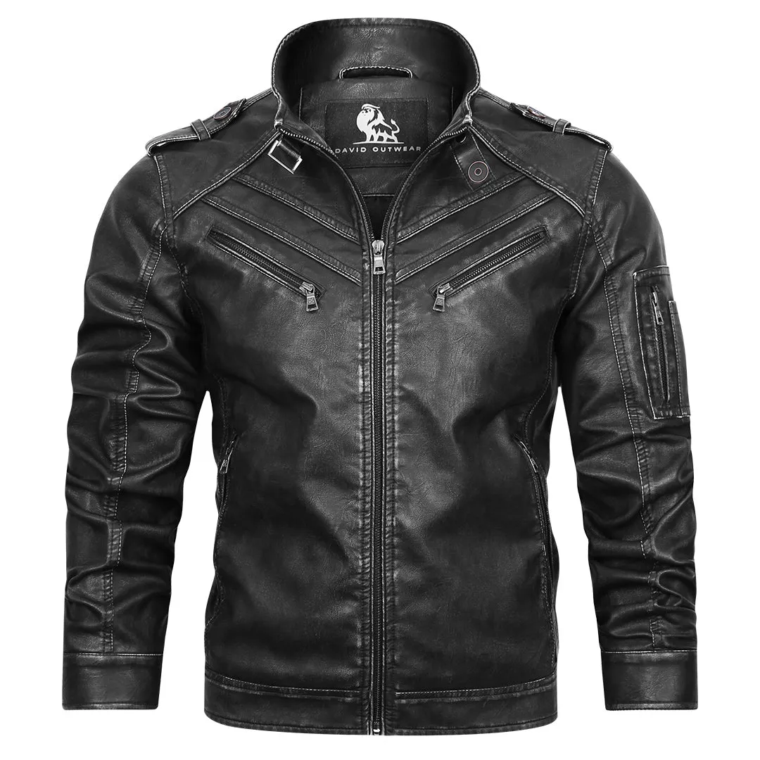 Veste en cuir pour homme – Image 5