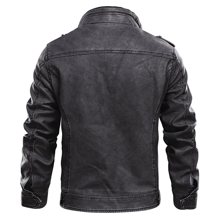 Veste en cuir pour homme – Image 2