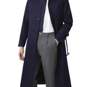 Trench homme bleu azur
