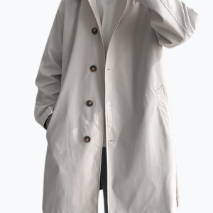 Trench homme ivoire éclatant