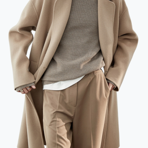 Trench homme laine pure élégante