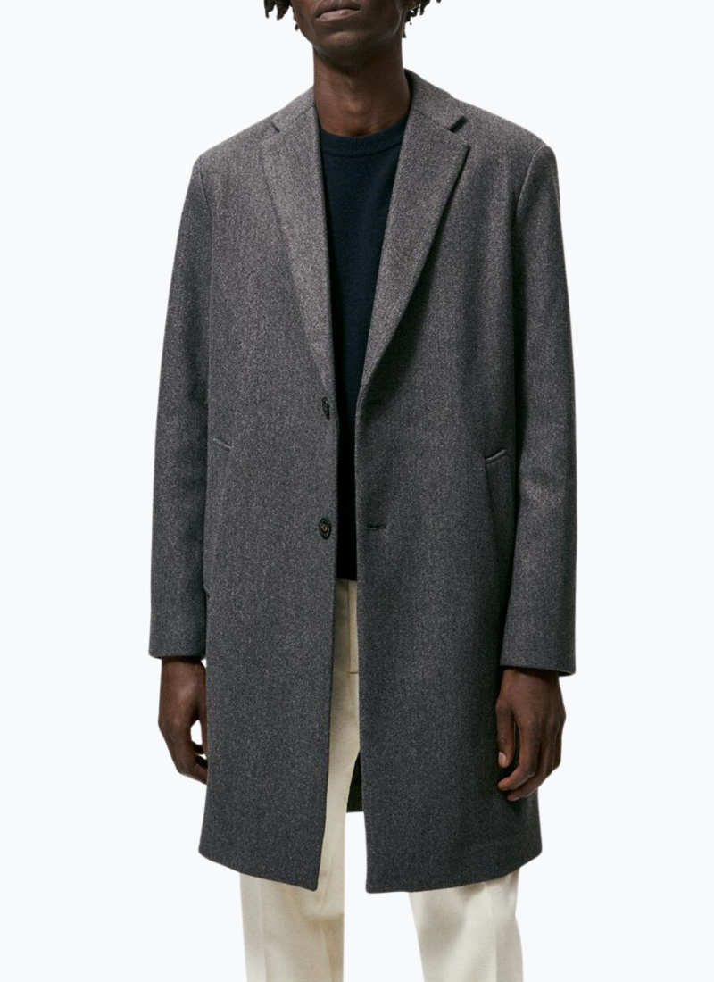 Trench homme laine raffinée