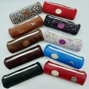 TROUSSE RONDE EN CUIR – ARTISAN